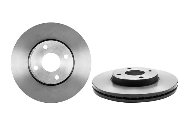 09B58811C02 – BREMBO Brake Rotor, Vented One Piece Design Wheel Bolt Pattern 4 x 107.95 Millimeter 278 Millimeter Dia...